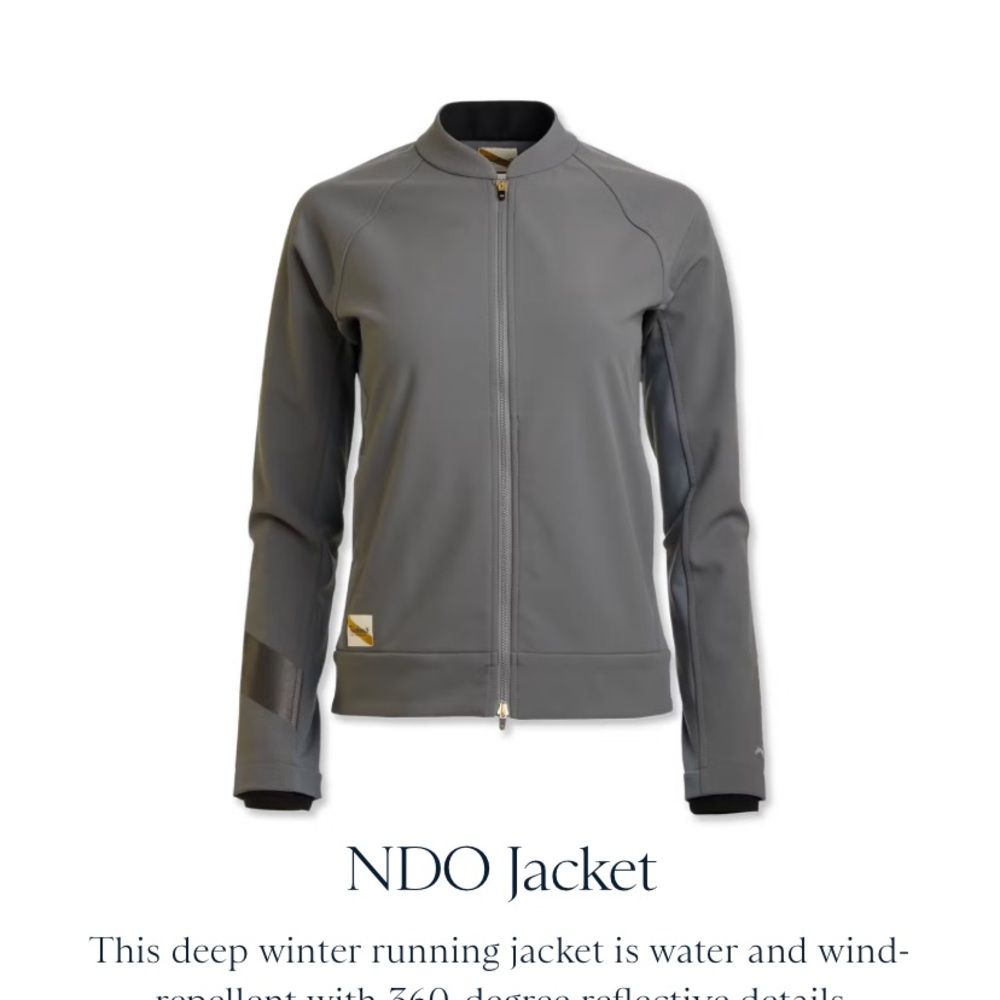 Tracksmith Gray NDO Jacket
